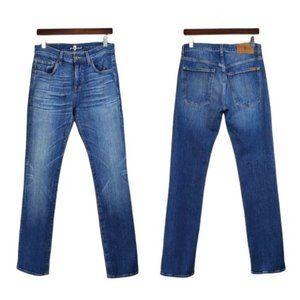 7FAM The Straight Tapered Leg Denim Jeans